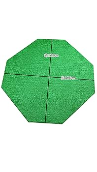 ゴルフ　練習用　傾斜ショットマット　傾斜マット　8角形　100cm×100cm 傾斜 ゴルフマット 100×100cm PGAプロと共同開発 特許取得